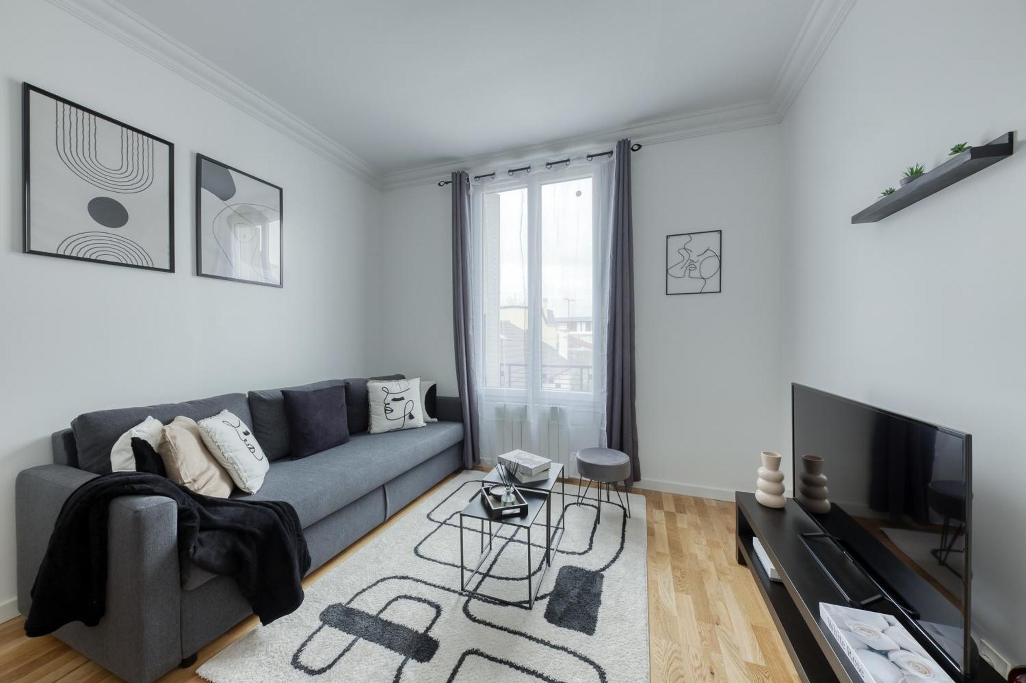 Maison 8 Personnes - Parking - Metro 7 Et Rer B A 6 Minutes 拉古尔纳夫 外观 照片