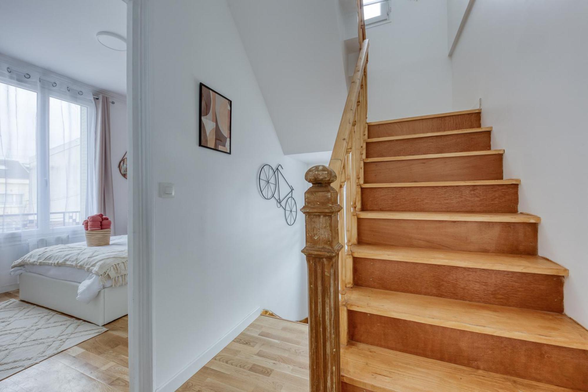 Maison 8 Personnes - Parking - Metro 7 Et Rer B A 6 Minutes 拉古尔纳夫 外观 照片